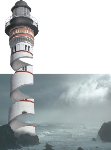 Creation of Light House: Step 6